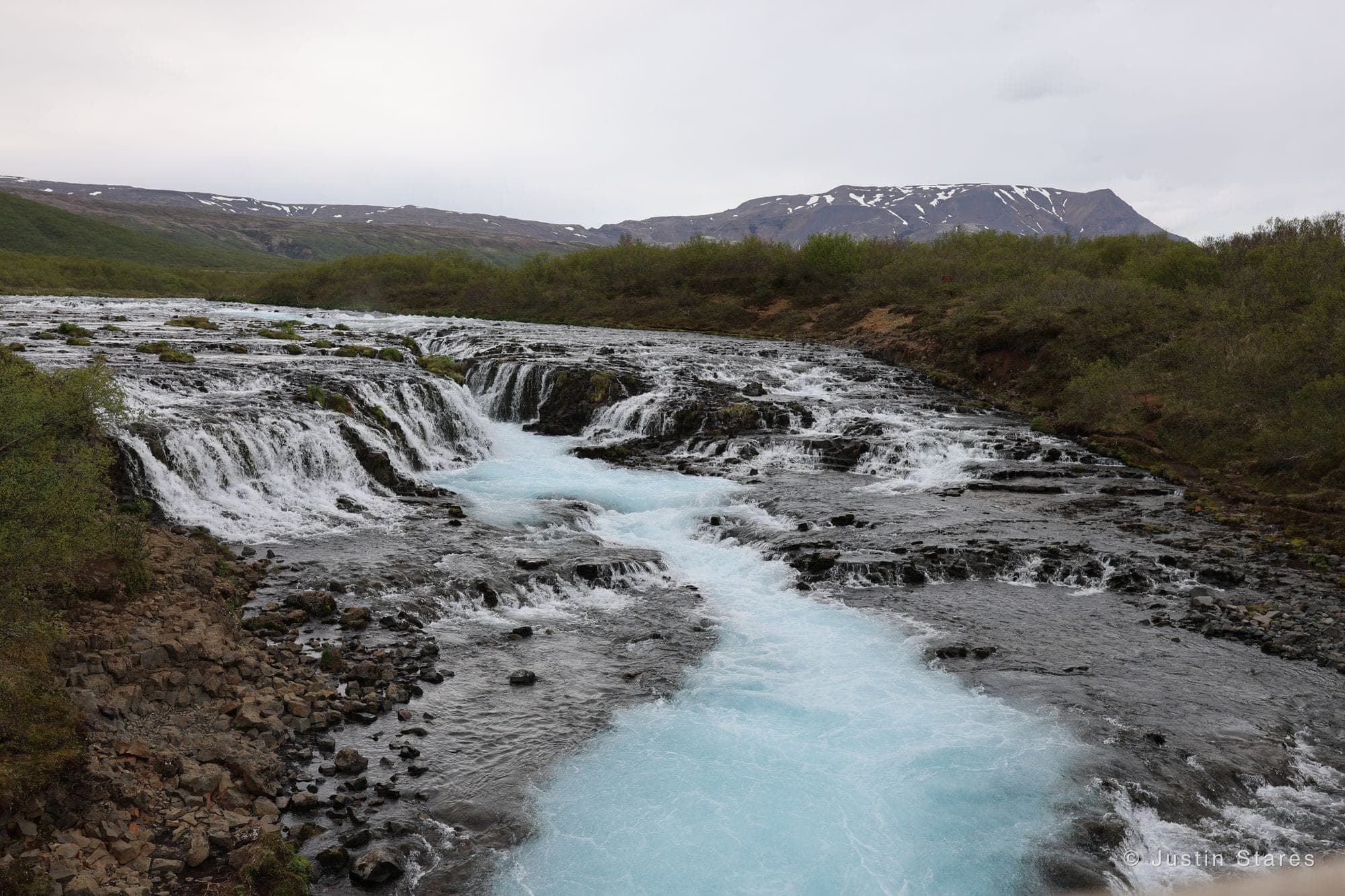 Brúarfoss Cascades