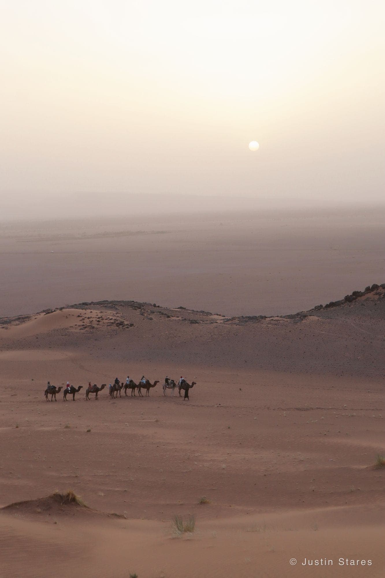 Caravan at Dusk