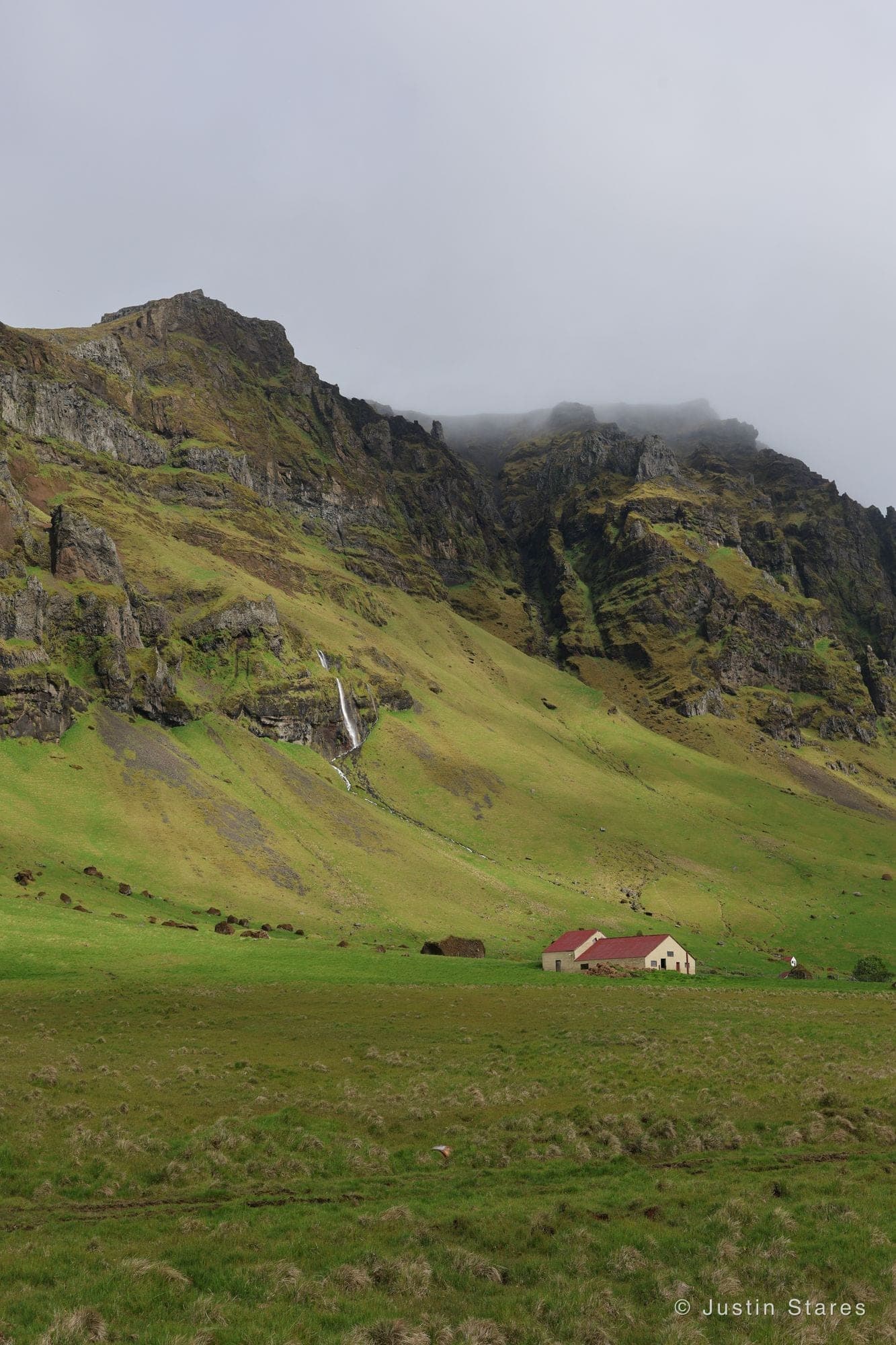 Farm Beneath the Cliffs