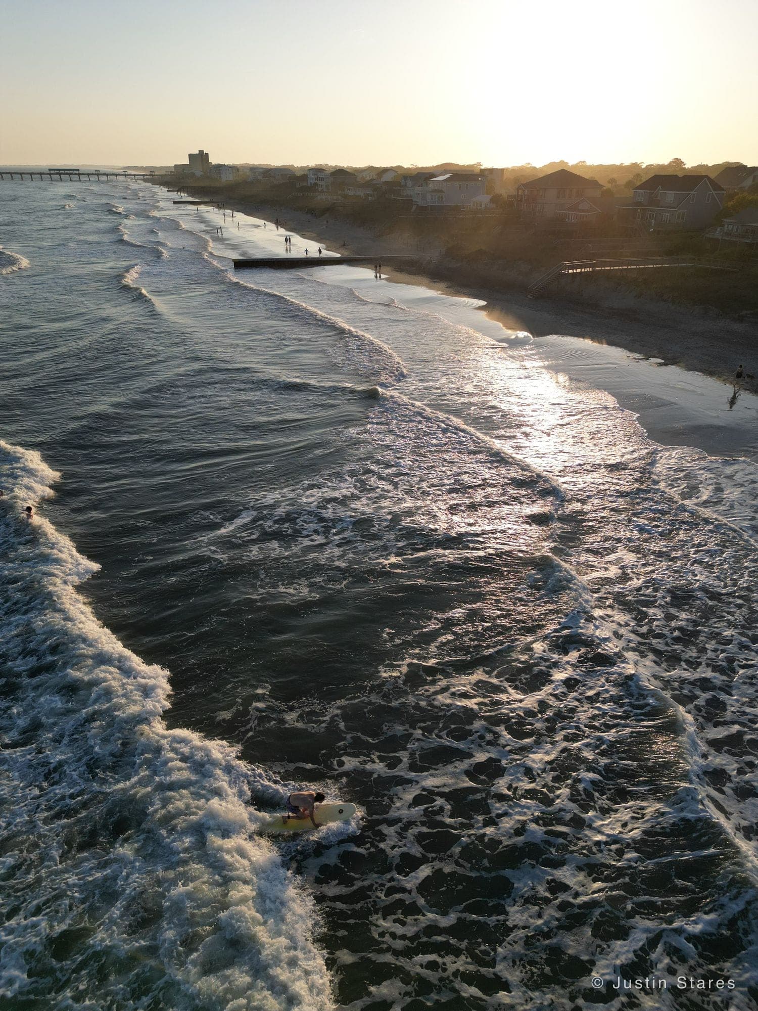Folly Beach from Above
