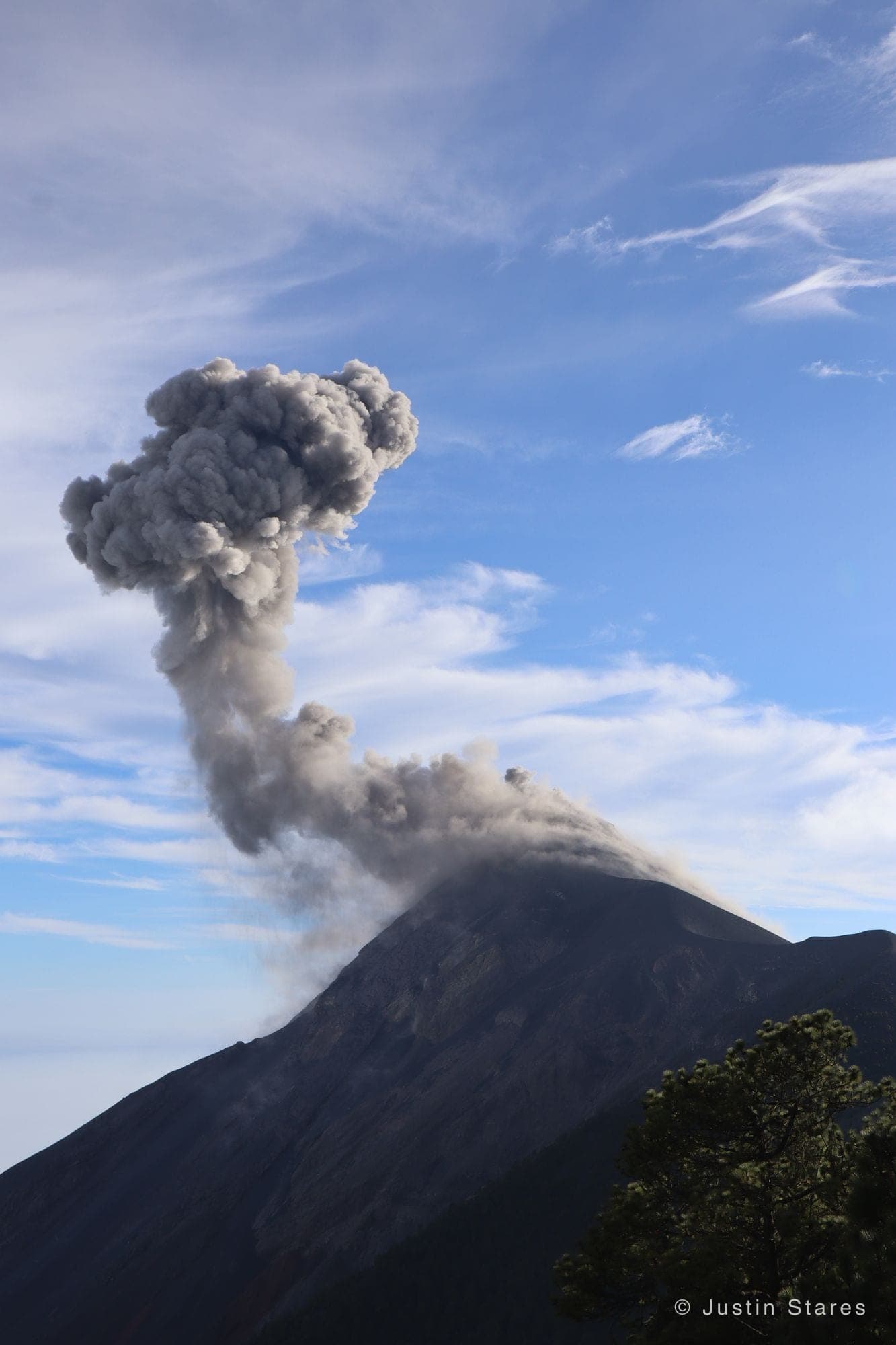 Fuego Erupts