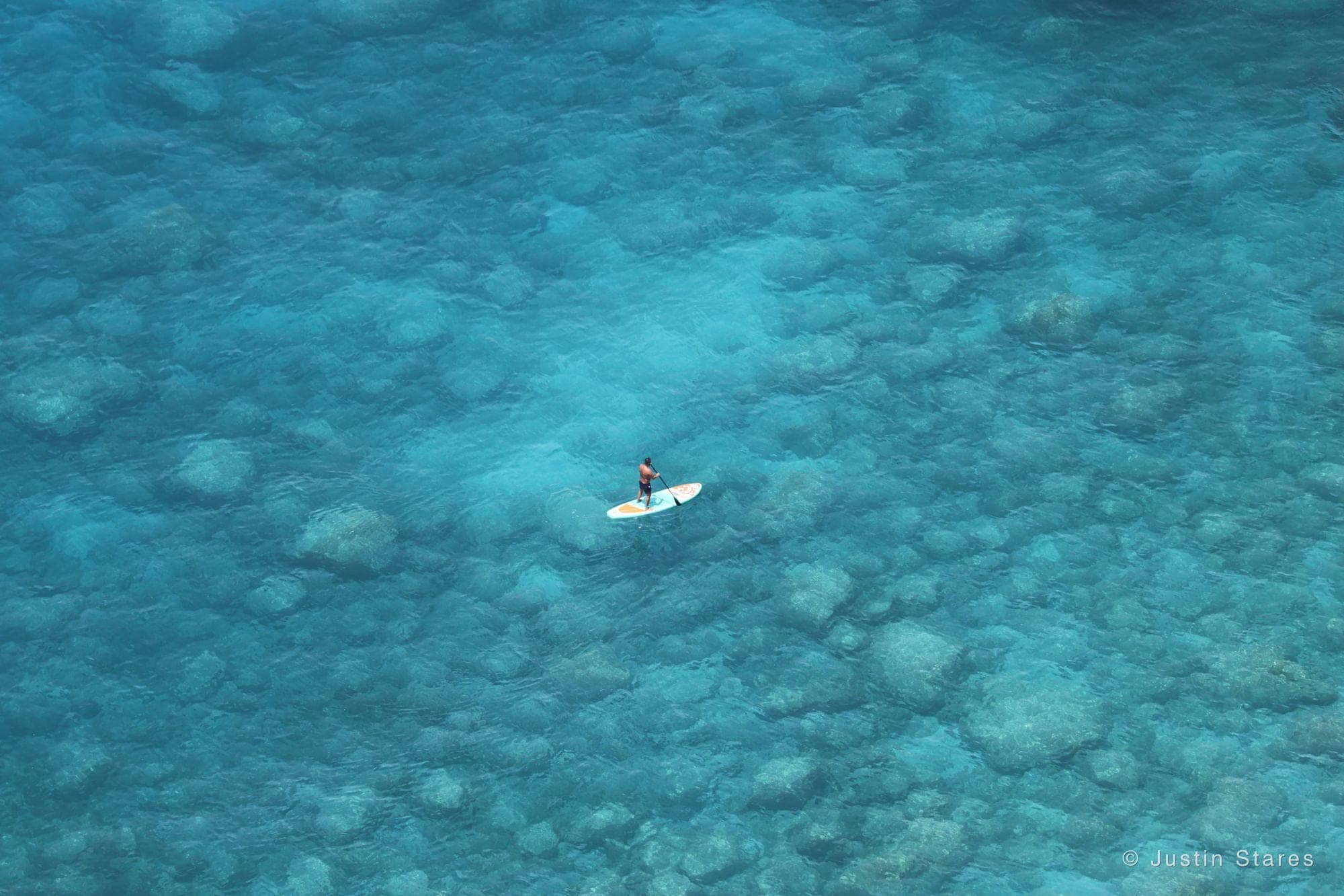 Paddle Over the Reef